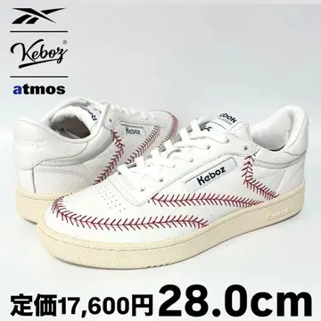 새상품 아토모스 x 케보즈 x 리복 클럽 C 85 화이트 28.0