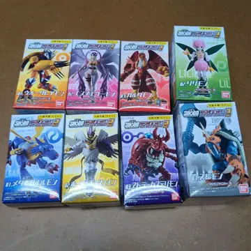 SHODO 디지몬 새상품 9체 세트