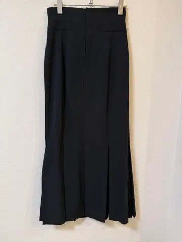 COCODEAL 블랙 머메이드 스커트 레이스업