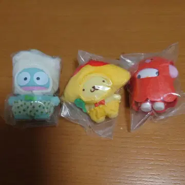 산리오 치비토모 시크릿 키링 오카즈 폼폼푸딩