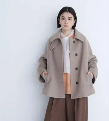 스텐칼라 하프 코트