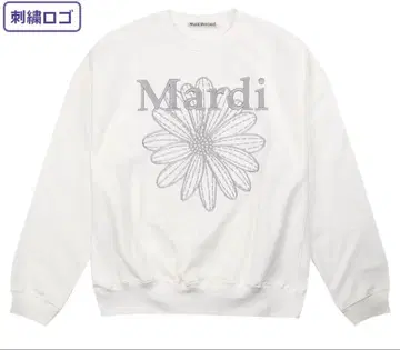 Mardi 꽃무늬 프린트 트레이닝복