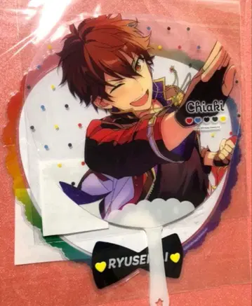 앙스타 모리사와 치아키 스켈레톤 부채 커버