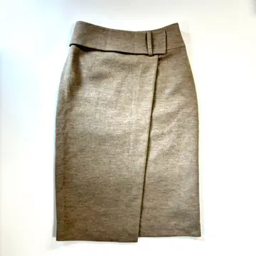 [ 새상품급 ] ESTNATION 울 I라인 스커트 일본제 38