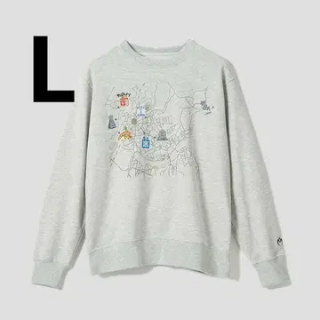 L 사이즈 토우초 맵 쭈리 맨투맨 그라니프 죠죠의 기묘한 모험