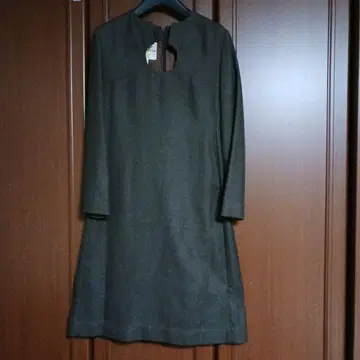 MASSE MENSCH / 브라운 긴팔 원피스