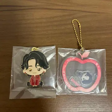 미세스 1번 복권 오오모리 모토키 키링 세트 E상 F상