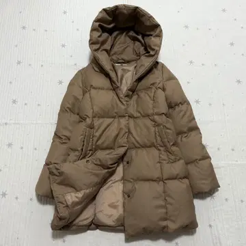 BEAUTY&YOUTH 유나이티드 애로우즈 후드 부착 다운 코트