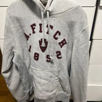 A.FITCH 그레이 후드티 1852