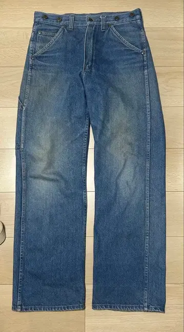 80s BEN DAVIS USA제 데님 페인터 팬츠