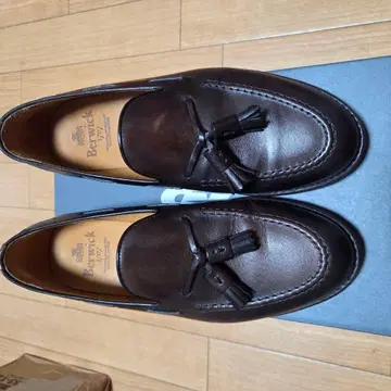 Berwick 8491sivi 다크 브라운 태슬 로퍼