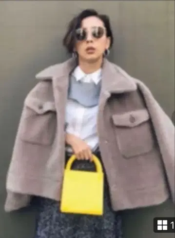 Ameri VINTAGE Over Size Eco Mouton Coat