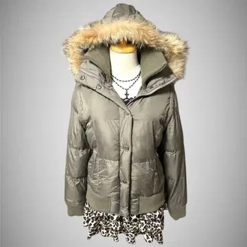 다운 자켓 다운 베스트 기믹 퍼 Y2K 헤이세이 갸루 그런지