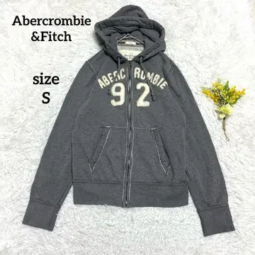 아바클로 풀 집업 후드티 92 로고 후드 그레이 남성용 긴팔 S