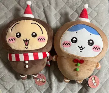 치이카와 (먼작귀) 진저맨 BIG 봉제 인형 2종 세트