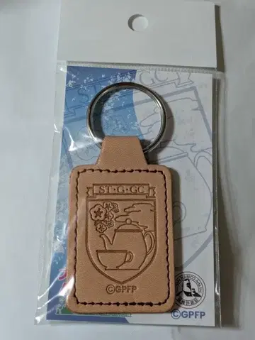 걸즈 앤 판처 가죽 키링 걸즈 앤 판처 성글로리아나 여학원