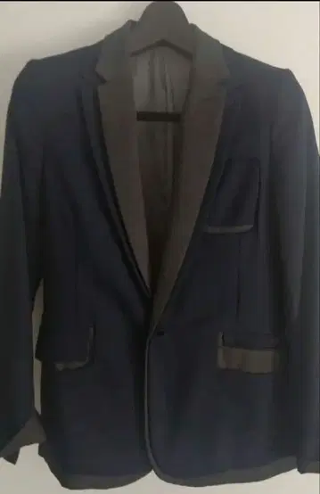 ANREALAGE 네이비 테일러드 자켓 M