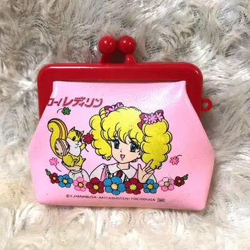 헬로 레이디린 가마구치 코인 케이스 레트로