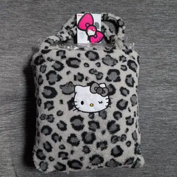 헬로키티 6세트 레오파드 무늬 그레이 L