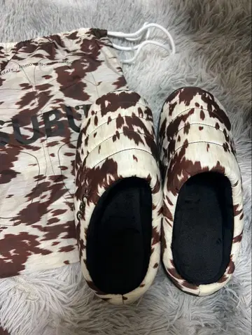 SUBU 슬립온 COW BROWN 완판템 00사이즈