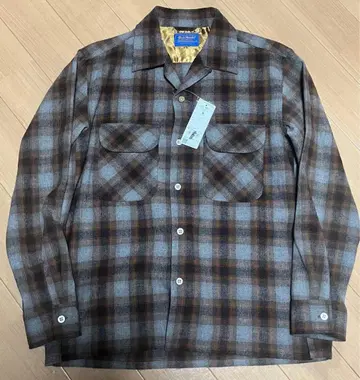 FJ 감수 백넘버 옴브레 보드 셔츠 S 펜들턴