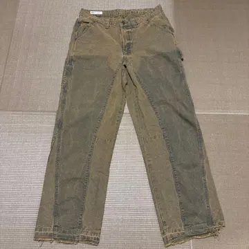 [ ZARA ] 카고 스타일 데미지 데님