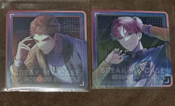 GIGO 브레마이야키 특전 코스터 신카이 아이자와