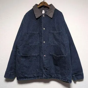 빈티지 데님 커버올 담요 안감 블루 데님 커버올