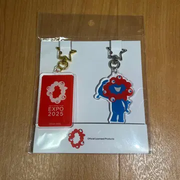 오사카 간사이 만박 아크릴 키링