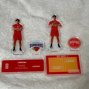 후지나카 하야시 선수 아크릴 스탠드 세트