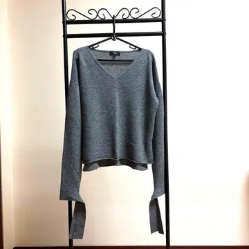 Theory V넥 스웨터 울 캐시미어 혼방