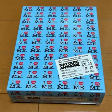 NOT CUTE ANYMORE 파우치 I HEART ME ver.