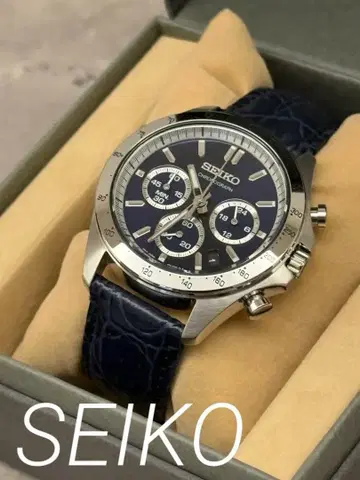 SEIKO 남성용 시계 크로노그래프