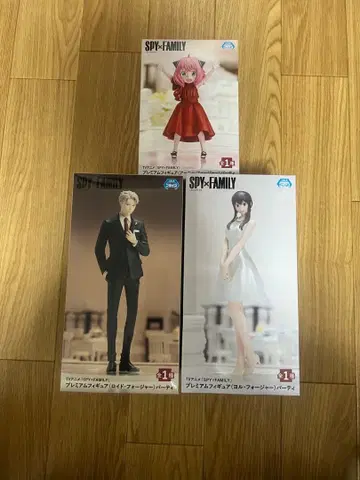 [ 미개봉 ] SPY x FAMILY 피규어 6개 세트