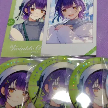 니지산지 나나세 스즈나 캔뱃지 폴라로이드 윈터 데이트