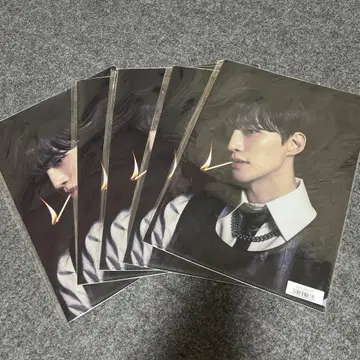 준호 2PM LEE JUNHO 클리어 파일 5장 세트