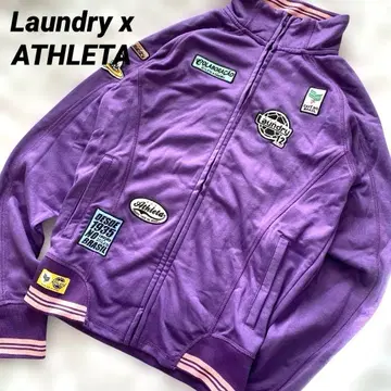 [ 랜드리 x 아스 콜라보 ] 집업 트랙 자켓 저지 후드티