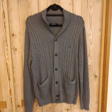 POLO 그레이 가디건