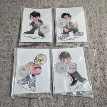 HAVE FUN WITH ZETA 아크릴 스탠드 4개 세트