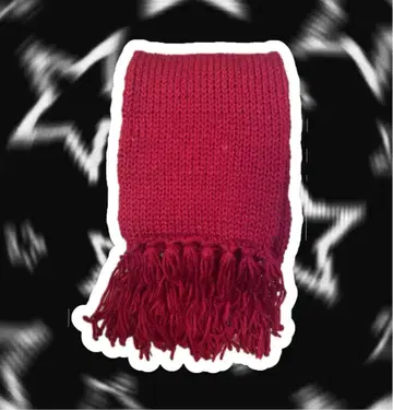 머플러 손뜨개질 니트