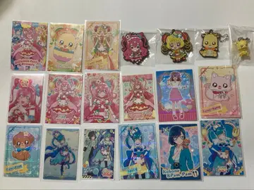 딜리셔스 파티 프리큐어 카드와 키링 세트