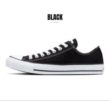 CONVERSE 올스타 블랙 24.5 시착만 한 상품 끈 끼움 완료