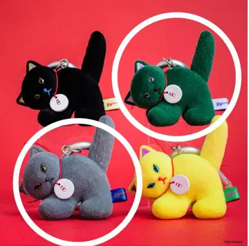 [ 새상품 2개 ] gyunyuya 피규어 마스코트 그레이 그린