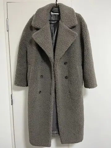 [ ZARA ] 보아 롱 코트