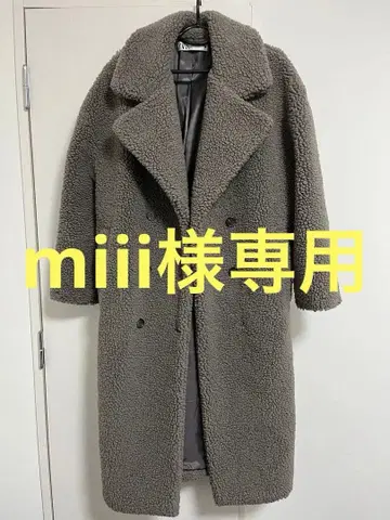 [ ZARA ] 보아 롱 코트