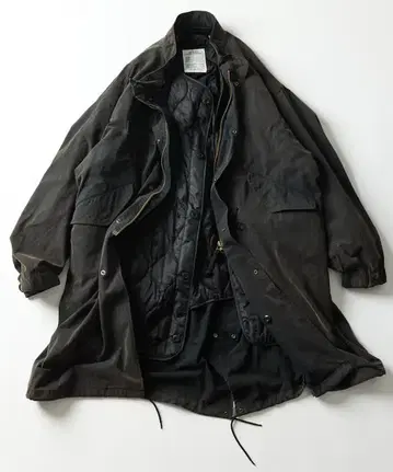 M65 LINER SET/모즈 코트 라이너 세트 L 블랙