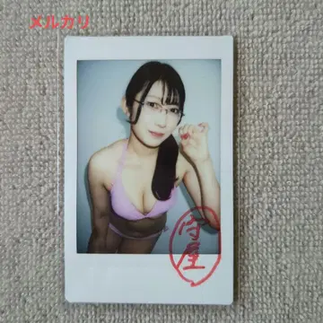 모리야 요시노 / 친필 사인 폴라로이드