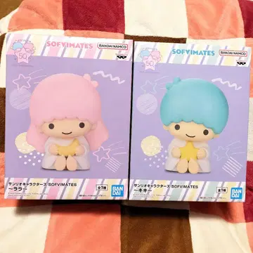 키키&라라 SOFVIMATES 2체 세트 산리오