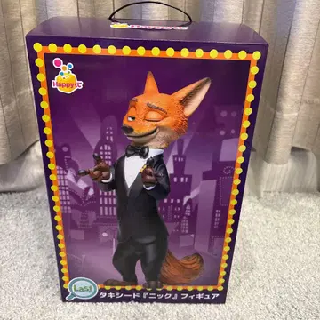 주토피아 해피 복권 라스트 원상 닉 와일드 턱시도 피규어