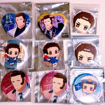 KOFG 캔뱃지 아크릴 스탠드 마키시마 9점 세트